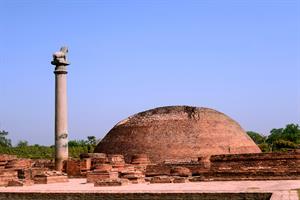 Kushinagar – Kesariya – Vaishali – Rajgir (Approx. 280 Km / 7 Hrs)